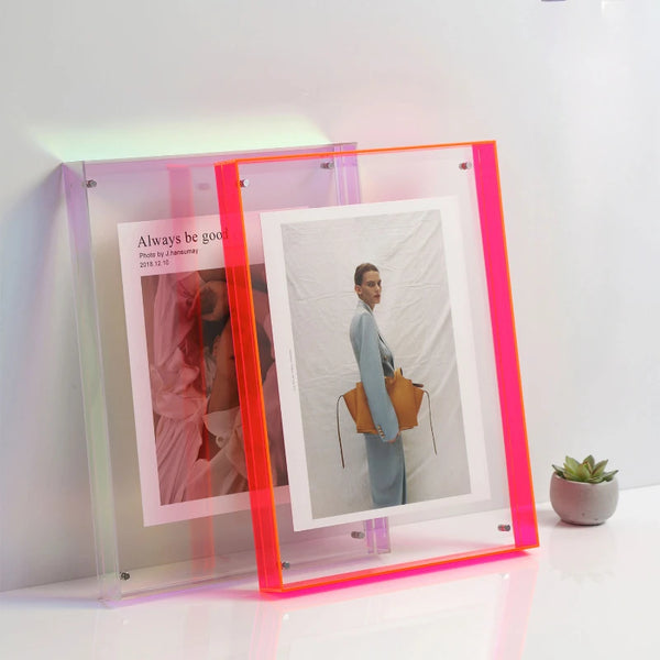 Transparent Acrylic Photo Frame