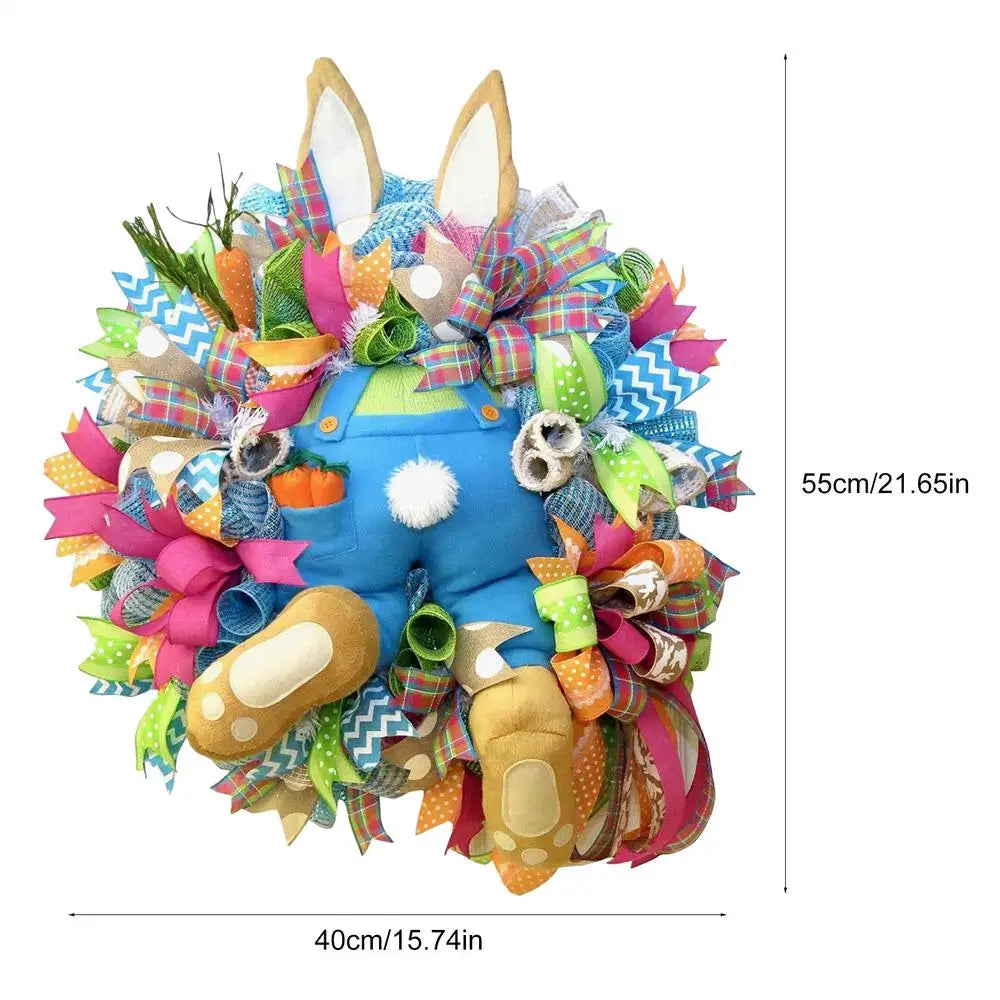 Easter Rabbit Wreath Garland