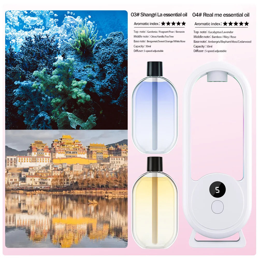 Portable Rechargeable Aroma Diffuser