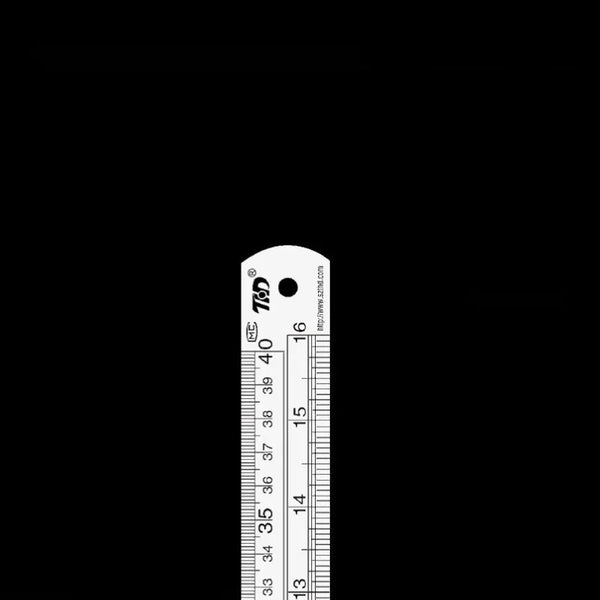Double-Sided Stainless Steel Ruler