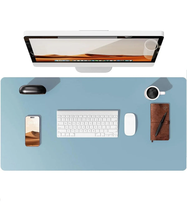 Large PU Leather Desk Pad Protector