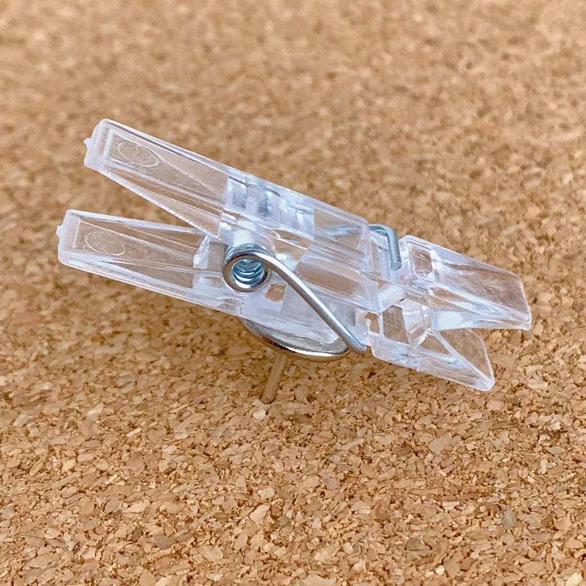 20pcs Clip-Shaped Thumb Tacks