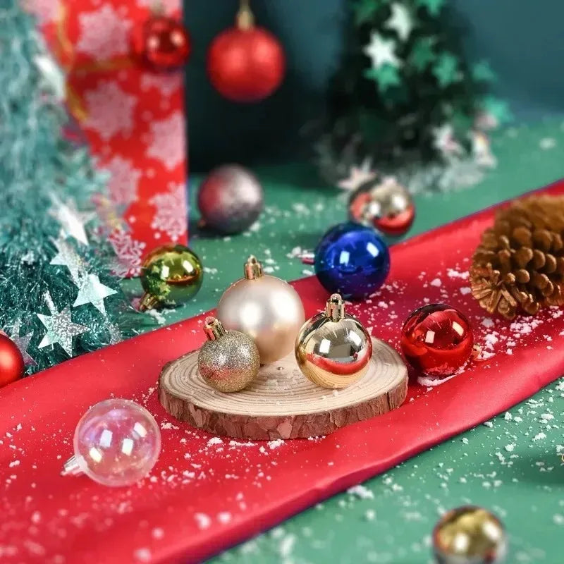 24PCS Christmas Tree Ball Ornaments