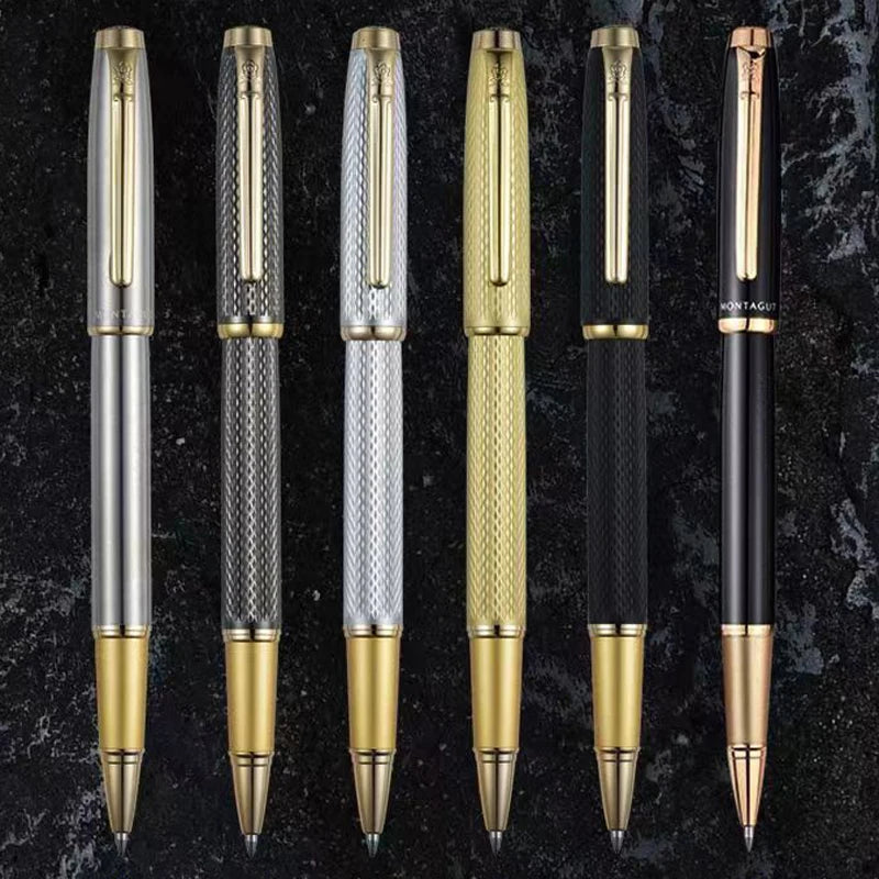 Luxury Silver & Gold Rollerball Pen