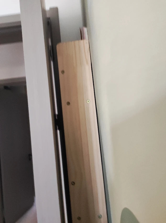 Solid Wood Narrow Bookshelf