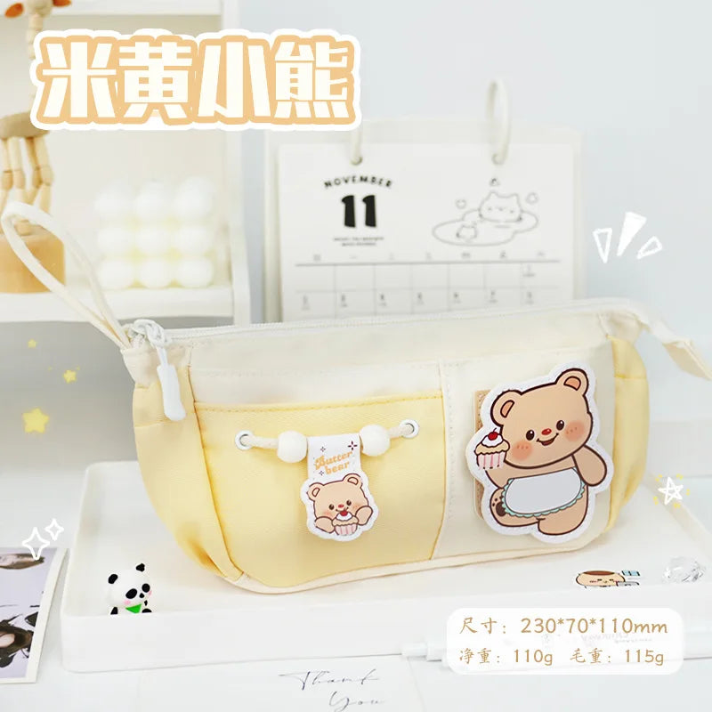 Large Capacity Pencil Case / Pen Bag