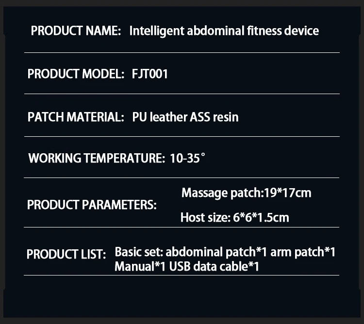 EMS Fitness Abdominal Muscle Trainer: