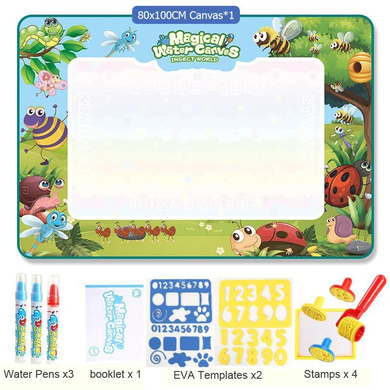 Magic Water Drawing Doodle Mat:
