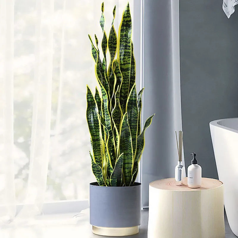 35" Artificial Tropical Snake Plant