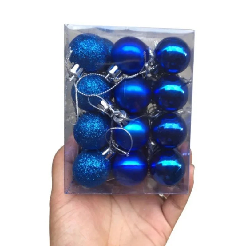 24PCS Christmas Tree Ball Ornaments