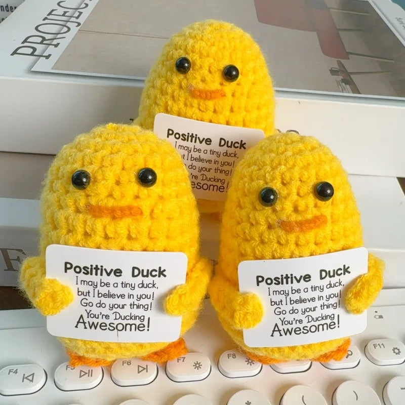 Funny Crochet Positive Energy Doll Set