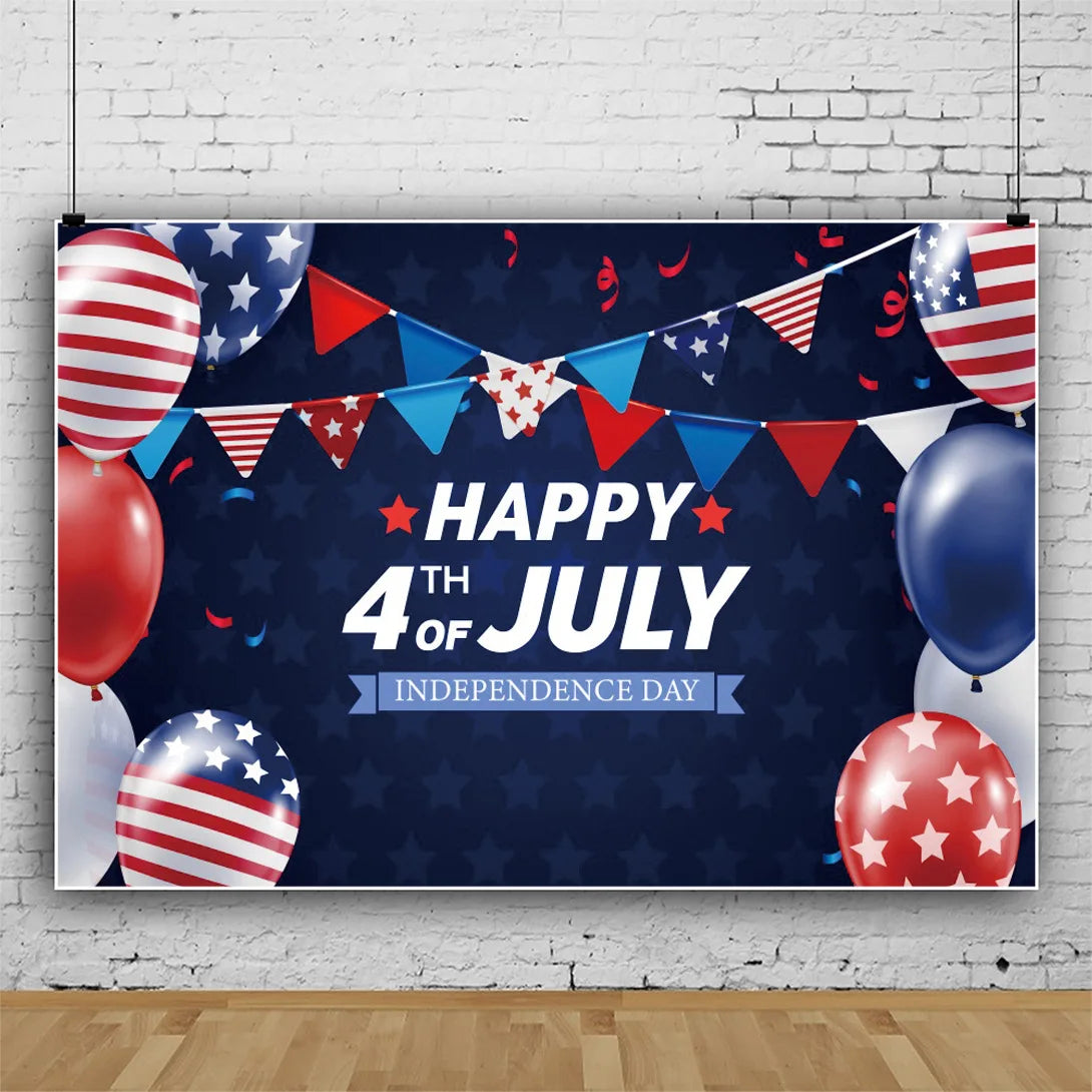 4th of July Party Banner
