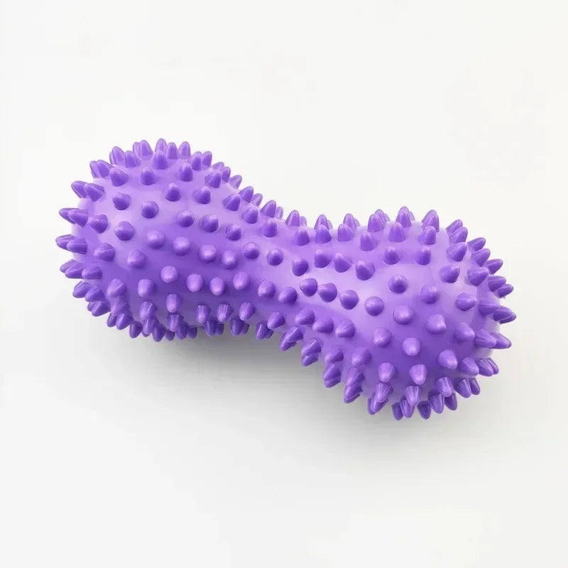 Spiky Peanut Massage Ball – Inflatable PVC Yoga & Fitness Tool