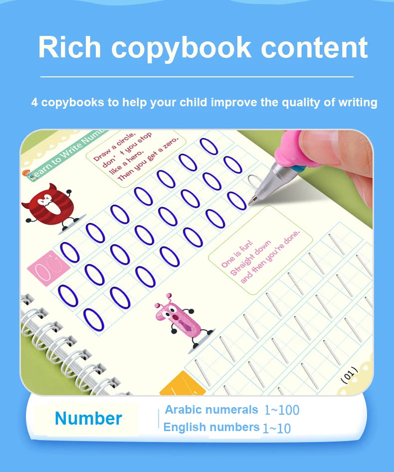 Writing Exercise Books / Magic Practice