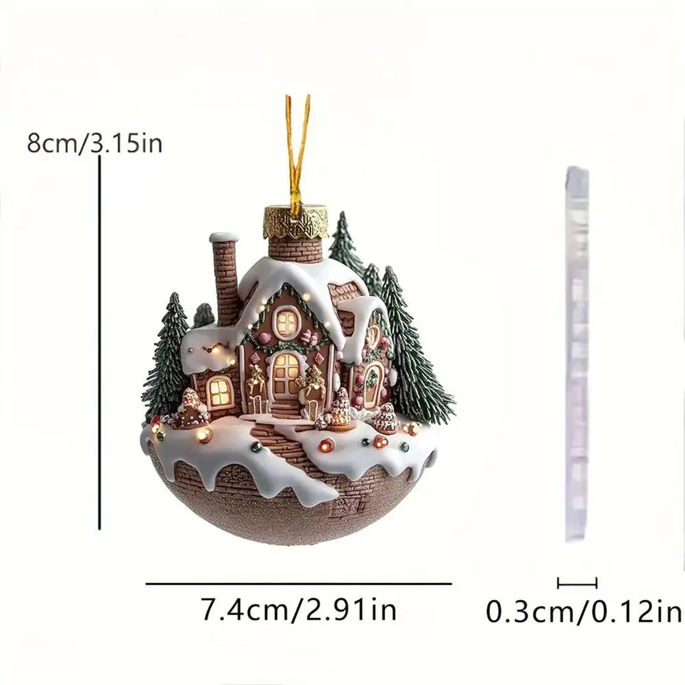 Christmas Coffee Cup Ornaments