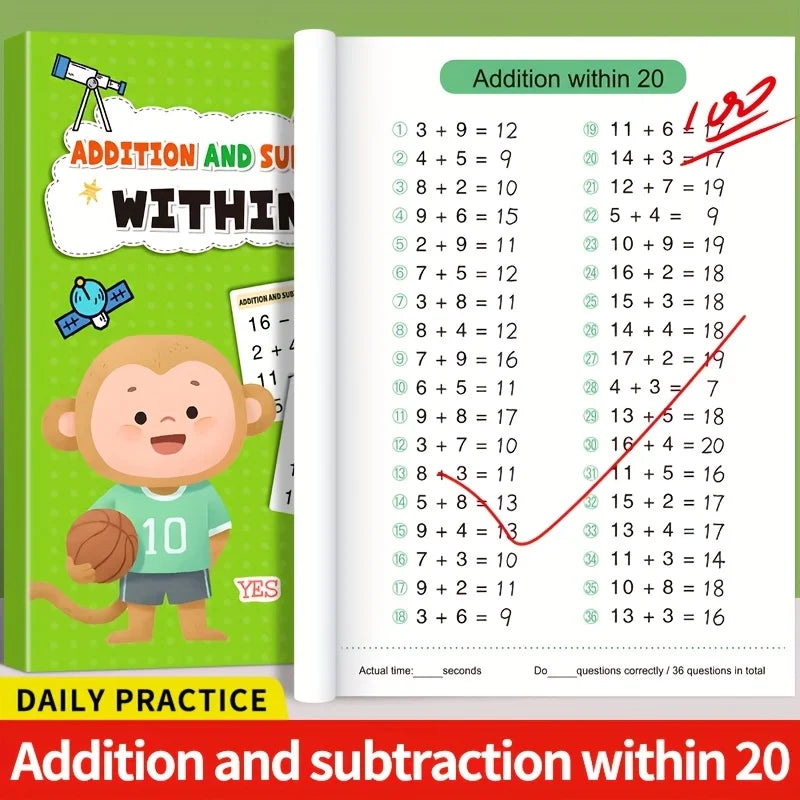 Addition & Subtraction Workbook