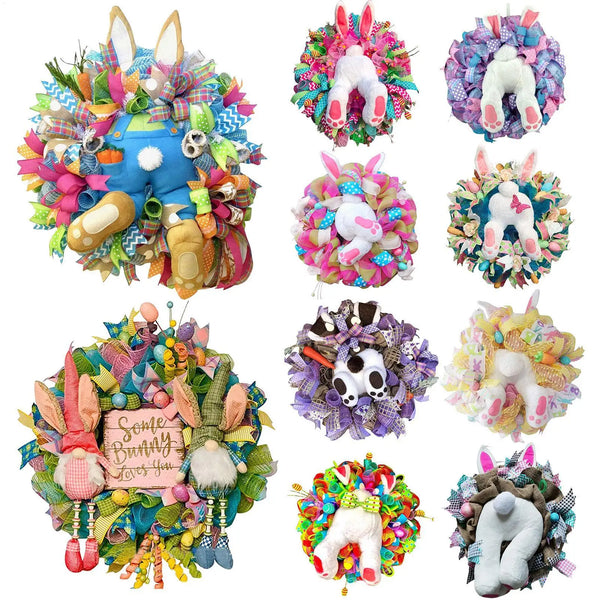 Easter Rabbit Wreath Garland
