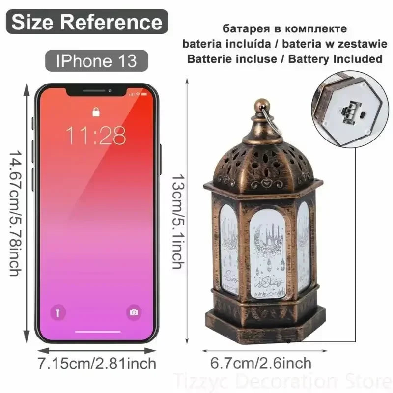 Christmas LED Lantern Night Lamp