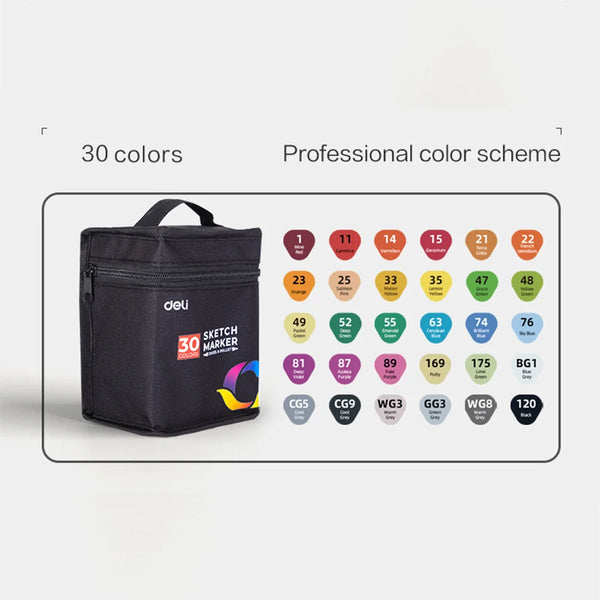 Deli Colored Markers Set