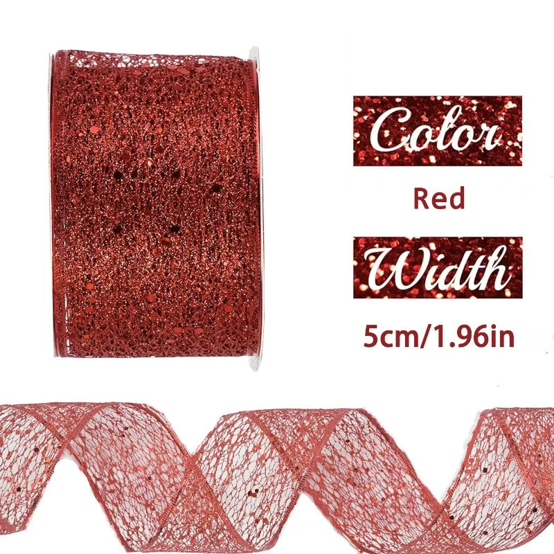 Christmas Bronzing Ribbon