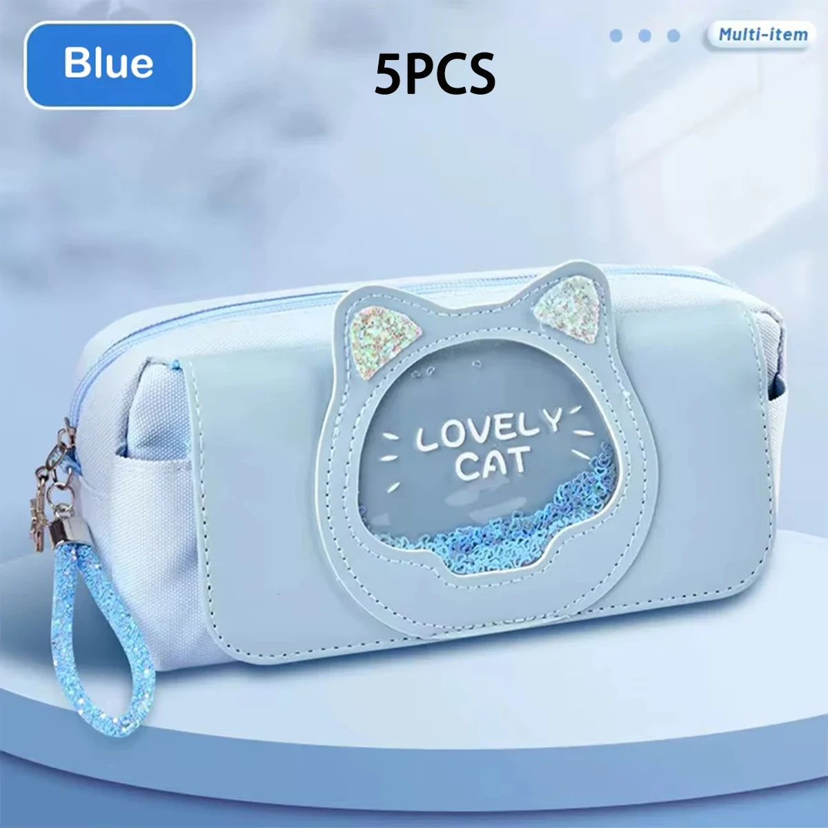Kawaii Quicksand Pencil Case