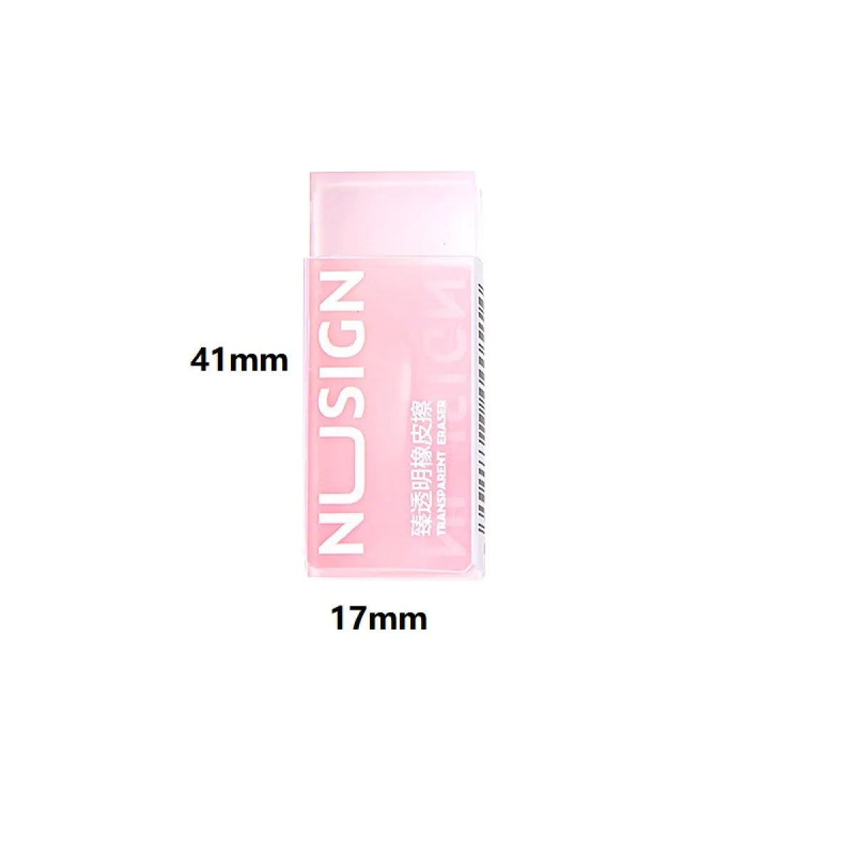 DELI Lovely Transparent Eraser: