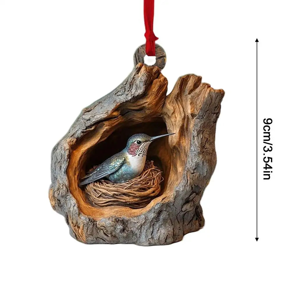 Acrylic Animal Christmas Tree Ornaments