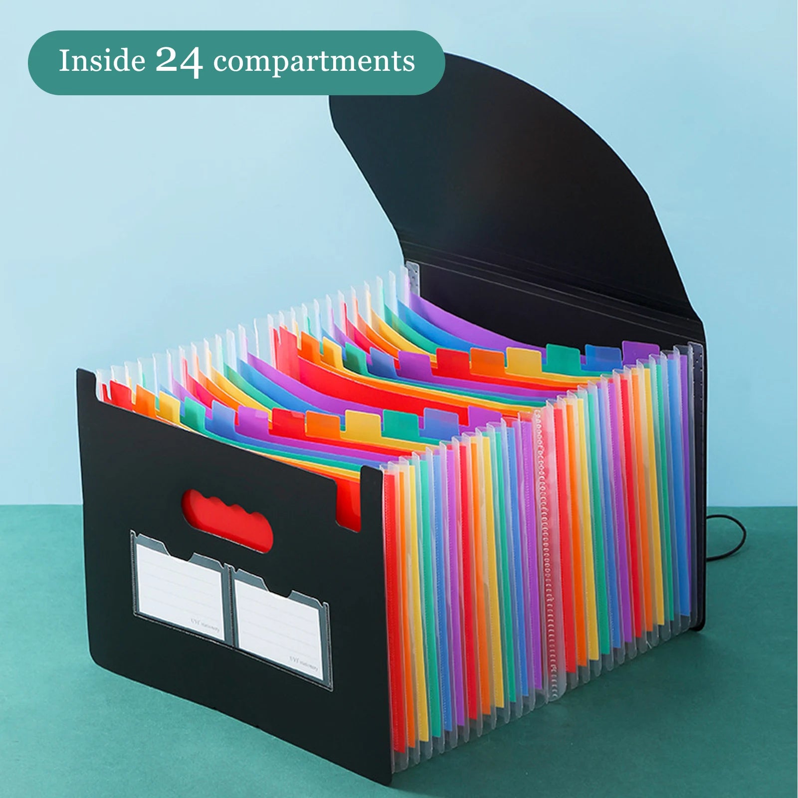A4 Paper Organizer – 13/25-Pocket Expanding File Folder