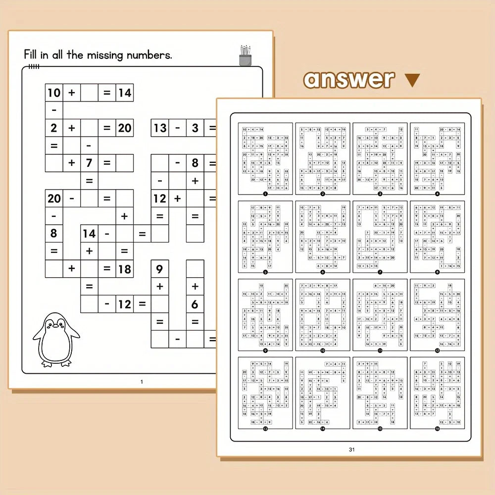 Kids Math (Addition, Subtraction, Multiplication, Division):