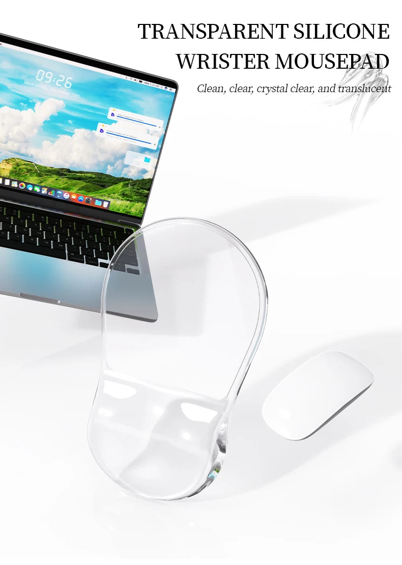 Gel Mouse Pad with Wrist Support