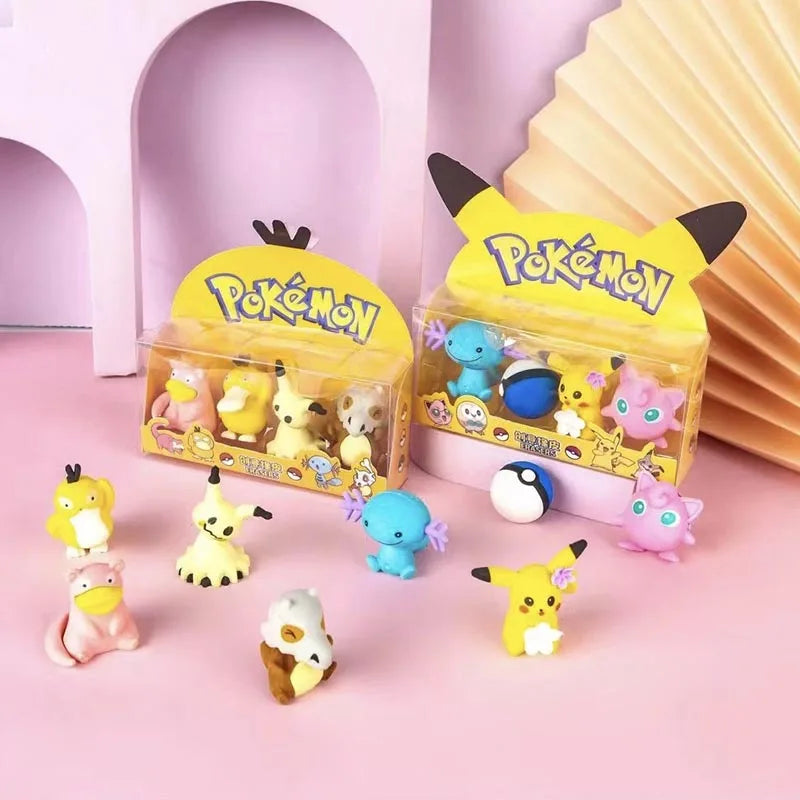 Pokemon Creative Animal Eraser Set