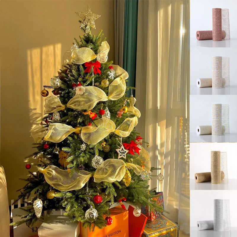 9M Christmas Ribbon Hanging Ornaments