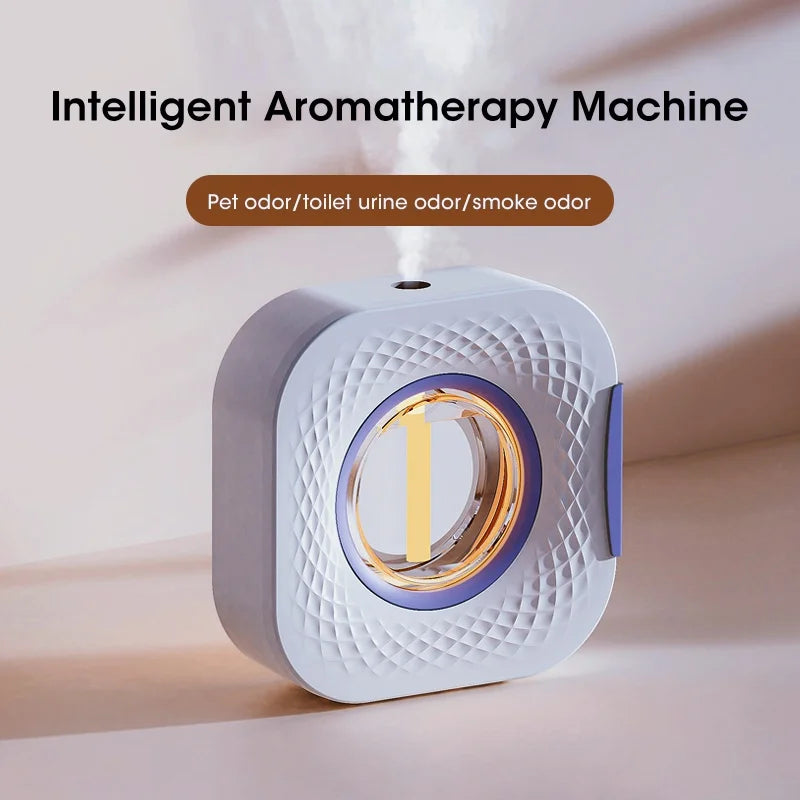 4-Speed Digital Aromatherapy Diffuser – Adjustable Mist, Deodorizer & Essential Oil Humidifier for Home/Office