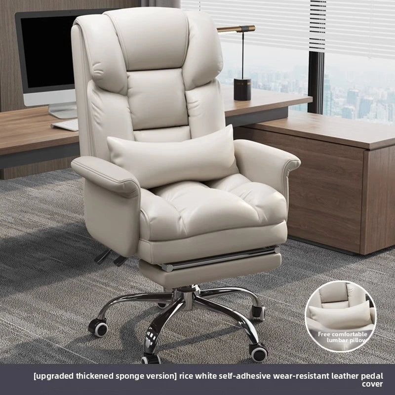 Executive Ergonomic Leather Office Chair