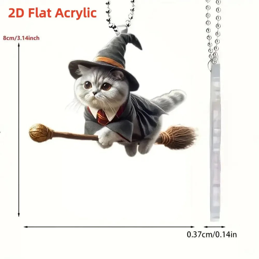 Acrylic Dog & Cat Ornament