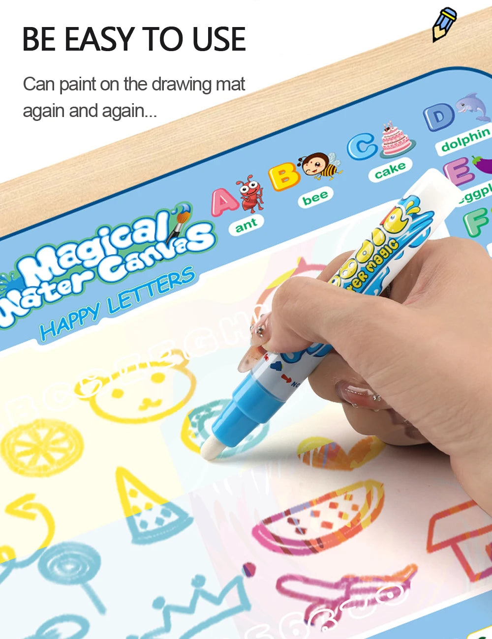 Magic Water Drawing Doodle Mat: