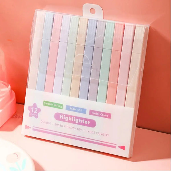 Single & Double-Ended Pastel Highlighters