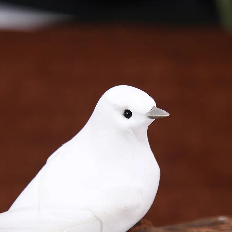 Artificial Feather Pigeon/Dove Ornament