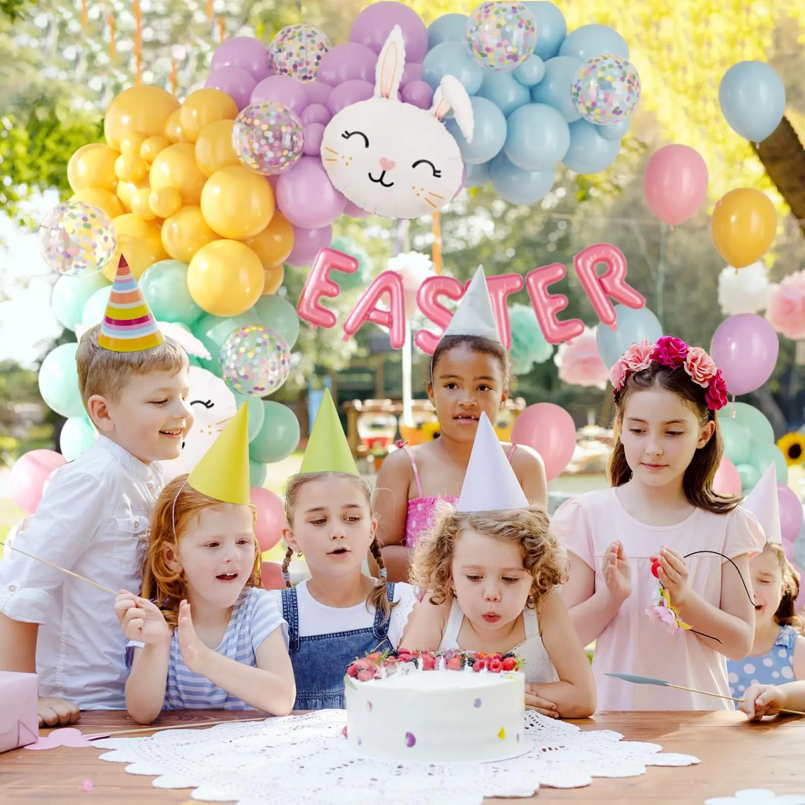 Easter Balloon Garland Kit