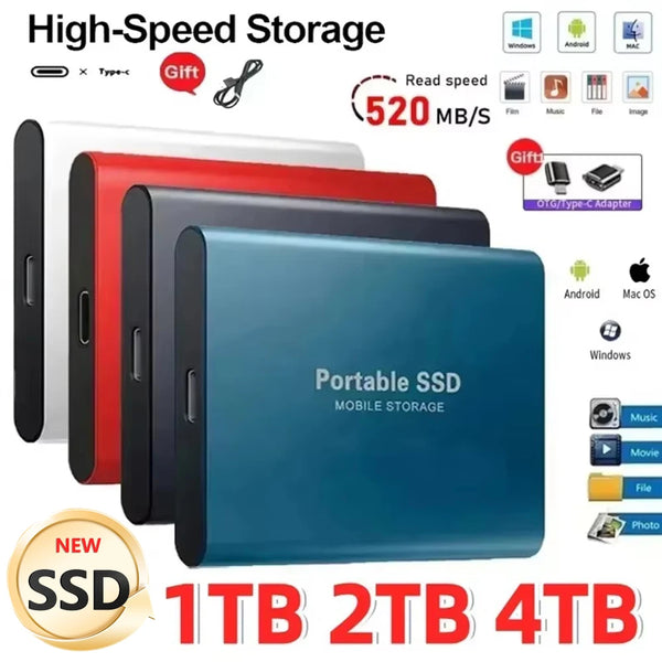 High-Speed Portable External SSD