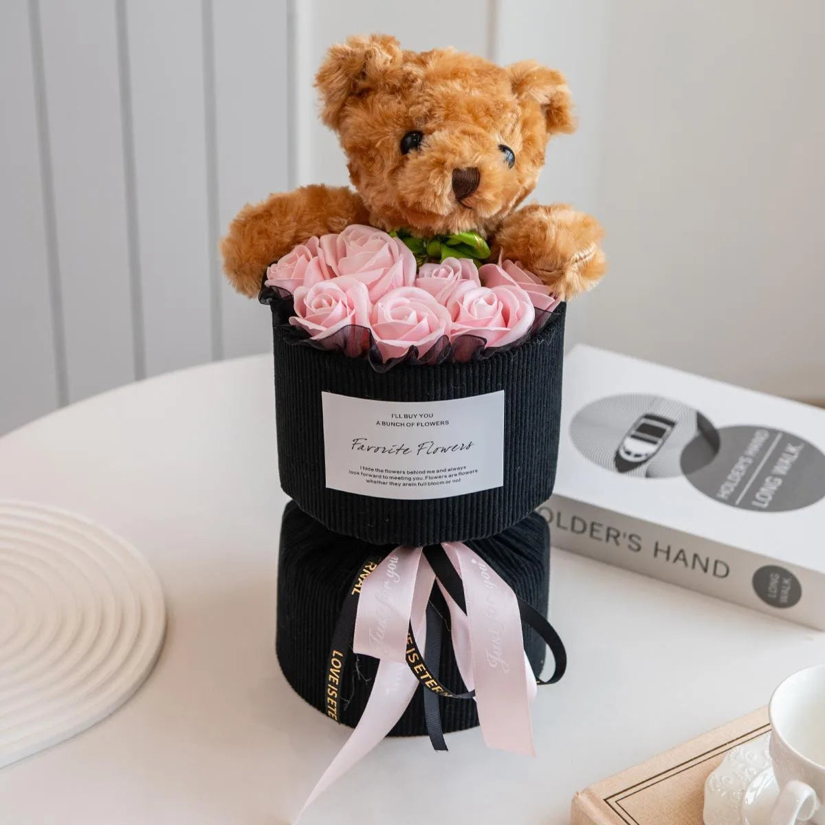 Rose Bear Bouquet Gift
