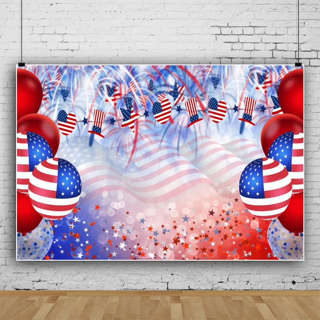 4th of July Party Banner