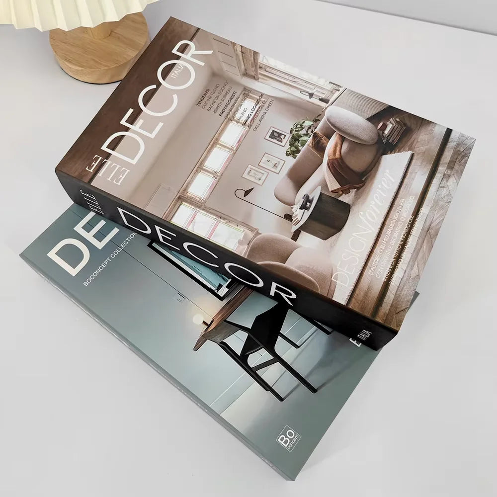 Modern Decorative Fake Book Set