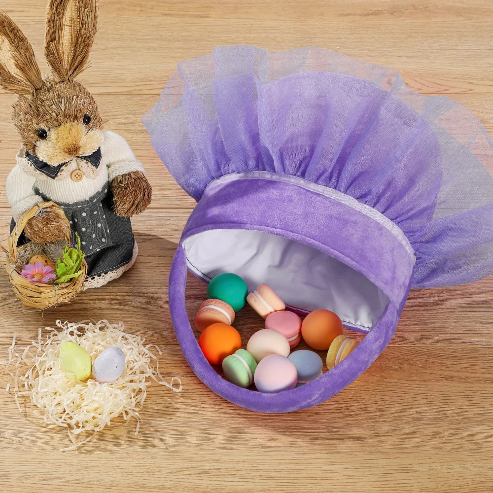 Tutu Plush Easter Basket Gift Bag