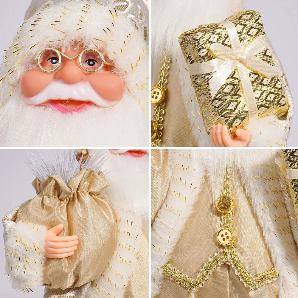 12in Standing Santa Claus Doll