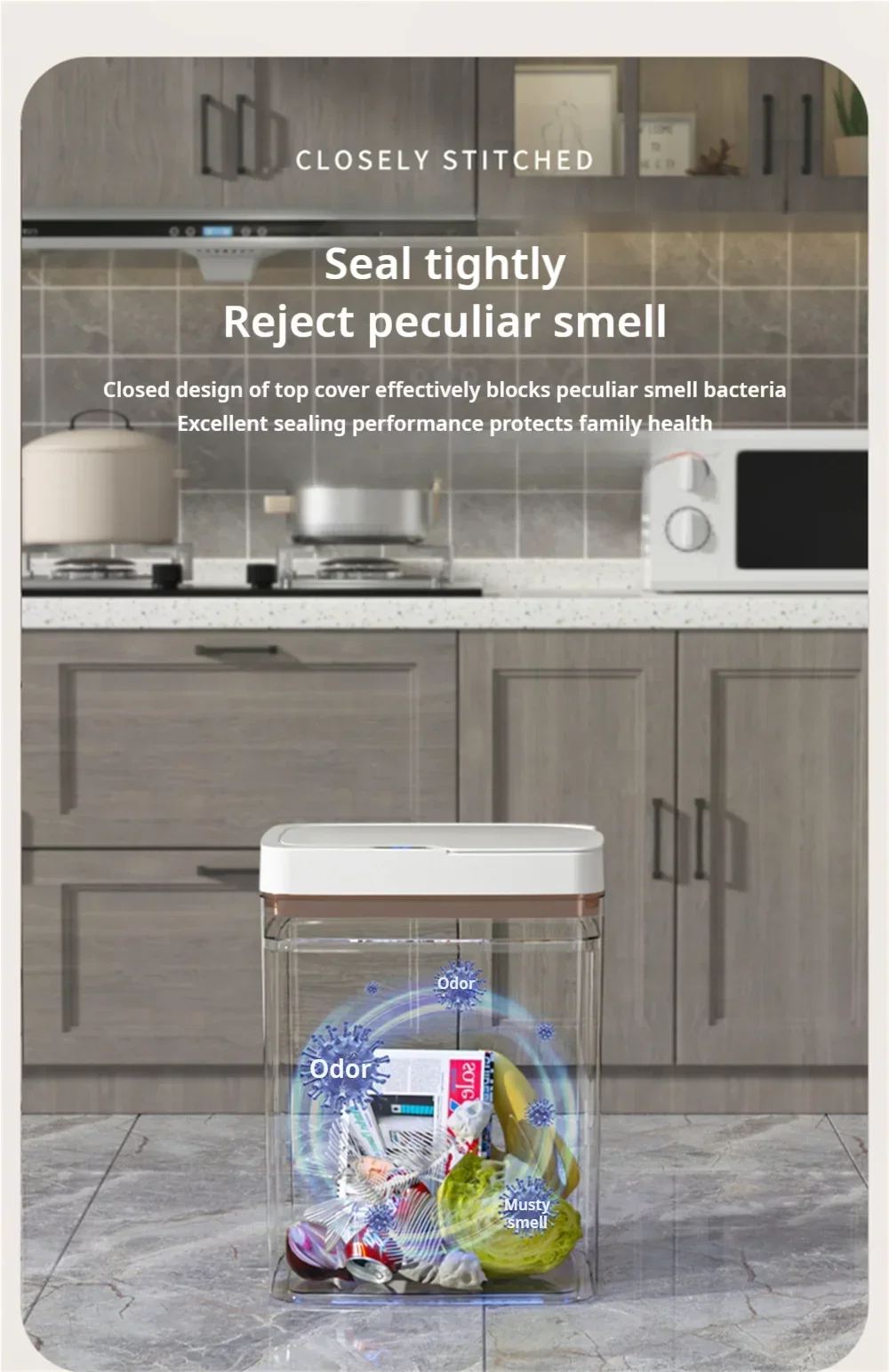 15L Smart Sensor Trash Can