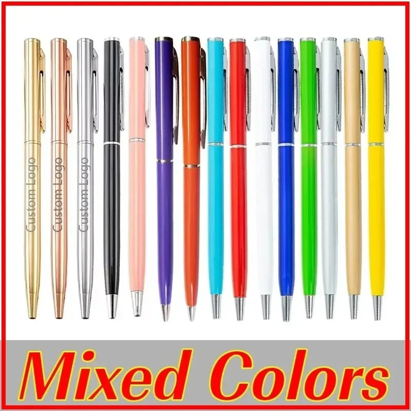 100pcs Metal Ballpoint Pen Set