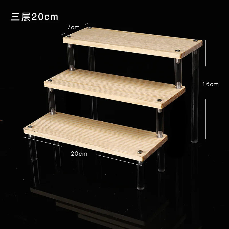 1–5 Tier Clear Acrylic Display Stand