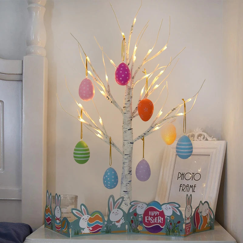 Easter LED Birch Tree Decoration