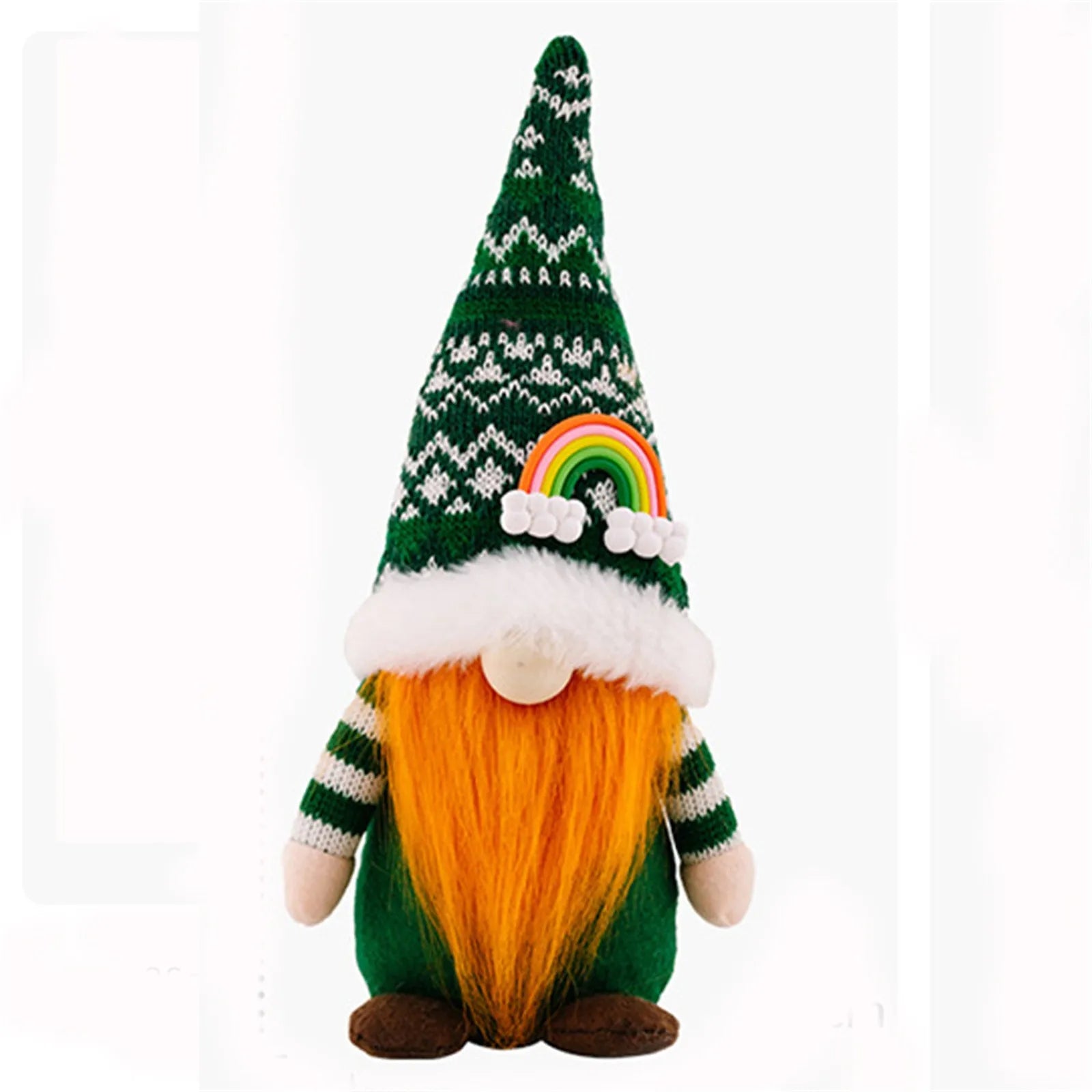 St. Patrick's Day Green Gnome Ornament